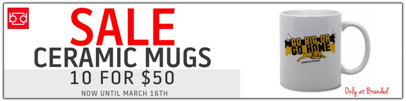 Custom Ceramic Coffee Mugs on Sale