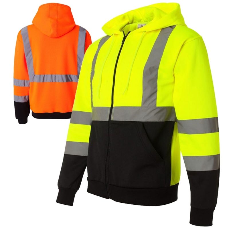 Custom Printing Hoodies Hi Visibility Safety Apparel