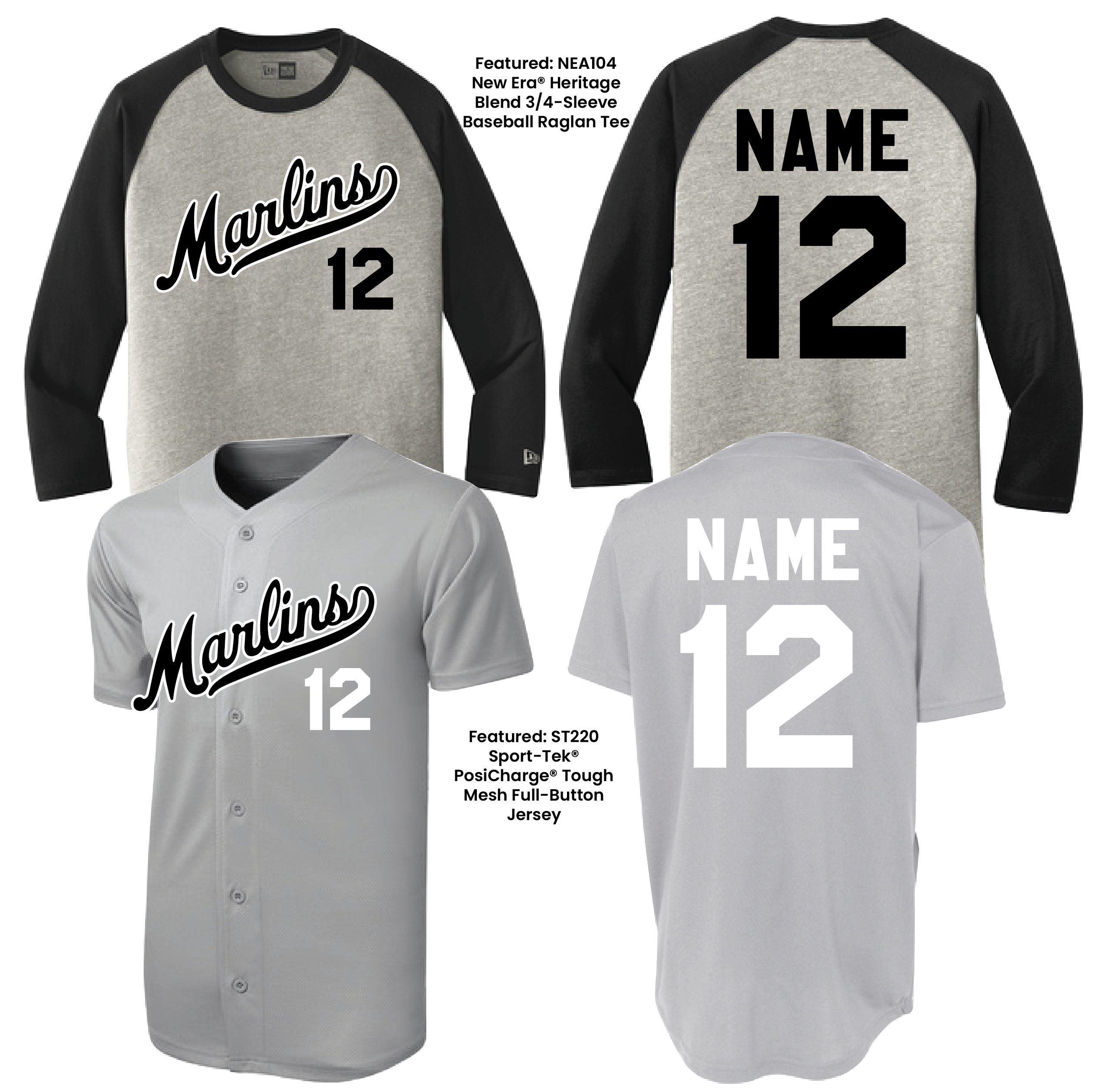 Baseball Jerseys with Logo at Branded